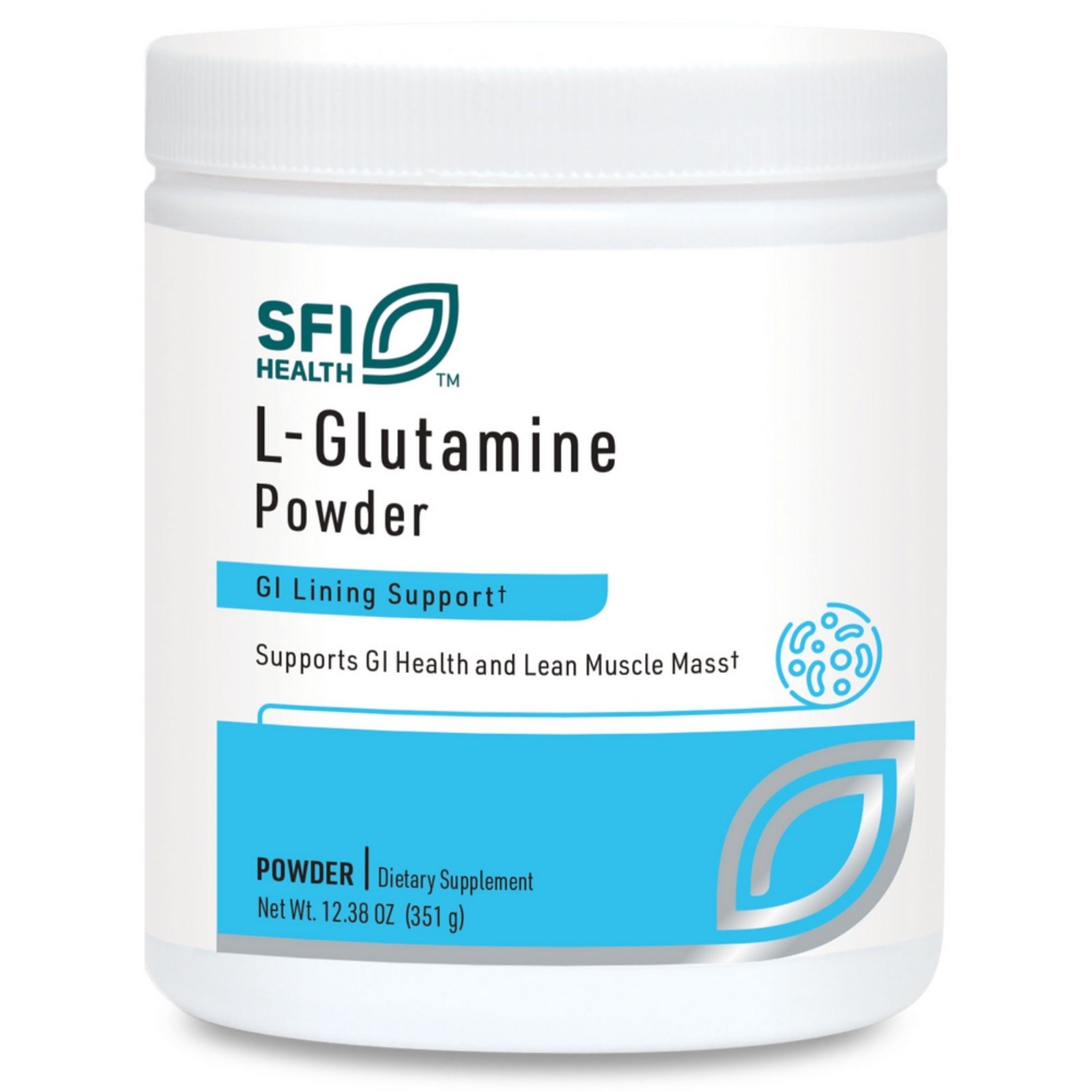 SFI Health, L-Glutamine Powder, 12.38 oz (351 g) UPC 709616012451 | Hilife Vitamins
